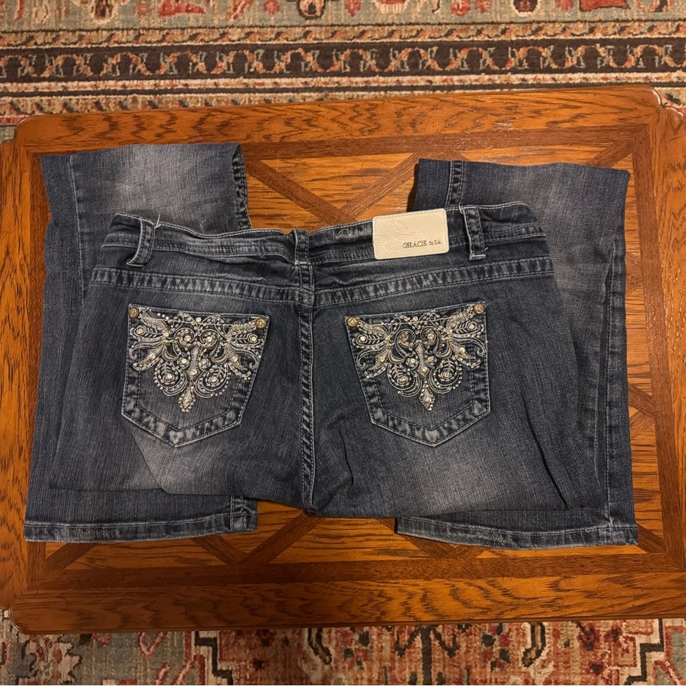 Grace in LA boot cut jeans, Size 31